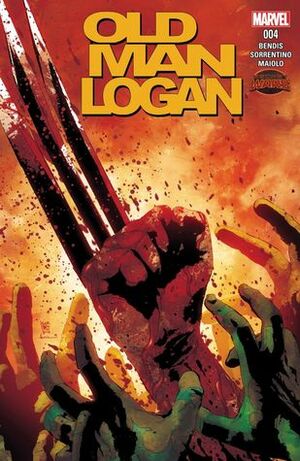 Old Man Logan #4 by Marcelo Maiolo, Brian Michael Bendis, Andrea Sorrentino