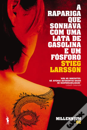 A Rapariga Que Sonhava Com Uma Lata de Gasolina e Um Fósforo by Stieg Larsson