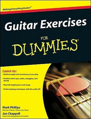 Guitar Exercises for Dummies by Jon Chappell, Mark Phillips