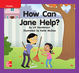 Reading Wonders Leveled Reader How Can Jane Help?: Ell Unit 9 Week 1 Grade K by 