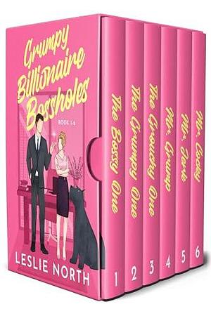 Grumpy Billionaire Bossholes: A Six Book Bosshole Grump-Sunshine Billionaire Romance Boxset by Leslie North, Leslie North