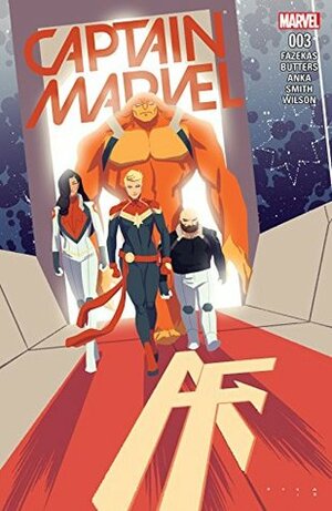 Captain Marvel #3 by Michele Fazekas, Kris Anka, Tara Butters
