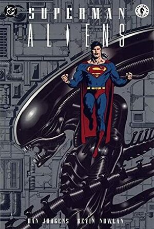 Superman/Aliens #1 by Dan Jurgens, Kevin Nowlan