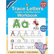 Trace Letters: Alphabet Handwriting Practice Workbook for Kids: Preschool Writing Workbook with Sight Words for Pre K, Kindergarten and Kids Ages 3-5. ABC Print Handwriting Book by Hippidoo, Sujatha Lalgudi