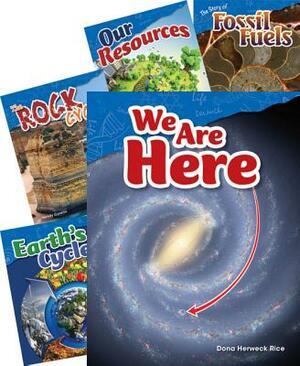 Earth and Space Science Grade 4: 5-Book Set by Dona Herweck Rice, Wendy Conklin, William B. Rice