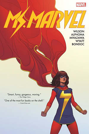 Ms. Marvel Omnibus, Vol. 1 by Kris Anka, Adrian Alphona, Jake Wyatt, Takeshi Miyazawa, Jamie McKelvie, G. Willow Wilson, Mark Waid, Dan Slott, Giuseppe Camuncoli, Marguerite Sauvage, Jacob Wyatt, Sara Pichelli, Humberto Ramos, Elmo Bondoc