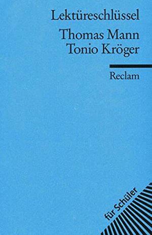 Tonio Kröger by Thomas Mann