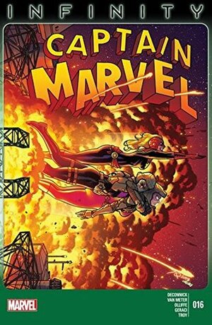 Captain Marvel (2012-2013) #16 by Pat Olliffe, Filipe Andrade, Kelly Sue DeConnick, Joe Quiñones