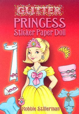 Glitter Princess Sticker Paper Doll by Robbie Stillerman
