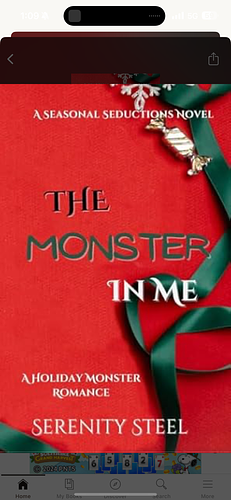 The Monster In Me: A Holiday Monster Romance by Serenity Steel