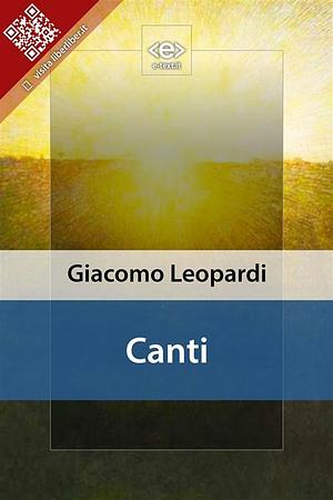 Canti by Giacomo Leopardi