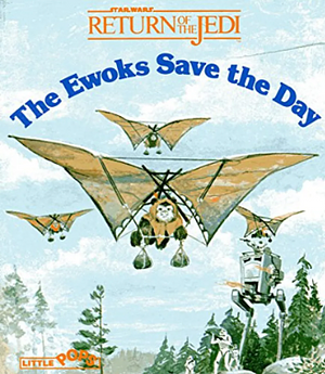 The Ewoks Save the Day by Kay Carroll, James Woodend