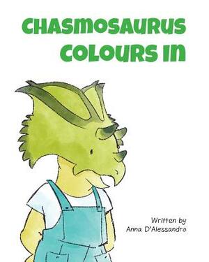 Chasmosaurus Colours In by Anna D'Alessandro