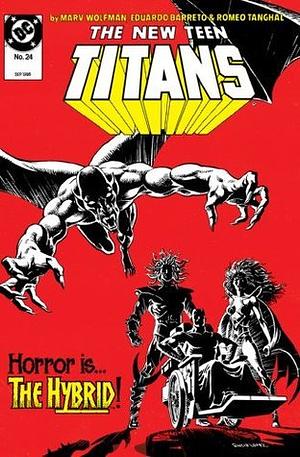 The New Teen Titans (1984-1996) #24 by Marv Wolfman