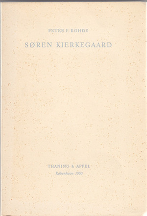 Søren Kierkegaard by Peter P. Rohde