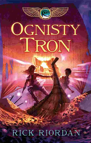 Ognisty tron by Rick Riordan