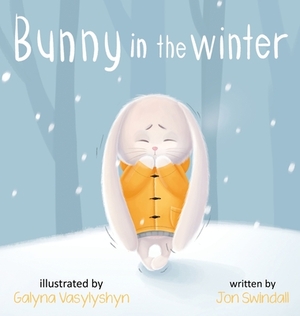 Bunny in the winter by Jon Swindall