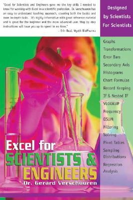 Excel for Scientists and Engineers by Gerard Verschuuren