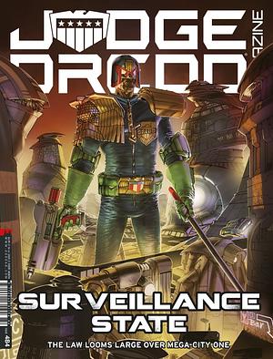 Judge Dredd Megazine 484: Surveillance State by Alex Di Campi, Alan Grant, John Wagner, Karl Stock, Paul Starkey, Andi Ewington, Joe Ratcliffe