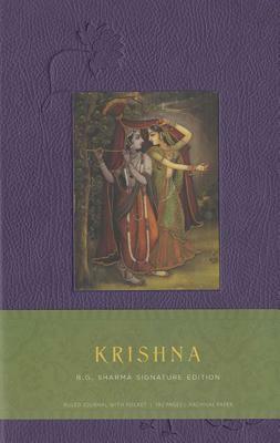 Krishna Hardcover Ruled Journal: B.G. Sharma Signature Edition by 