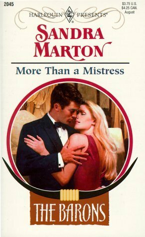 More Than a Mistress by Sandra Marton