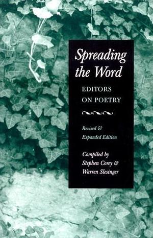 Spreading the Word: Editors on Poetry by Stephen Corey