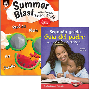 Getting Students and Parents Ready for Second Grade (Spanish) 2-Book Set by Teacher Created Materials