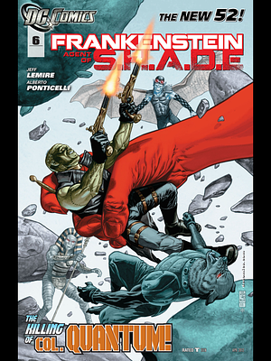 Frankenstein, Agent of S.H.A.D.E. #6 by Jeff Lemire