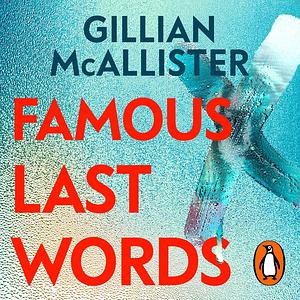 Famous Last Words by Gillian McAllister