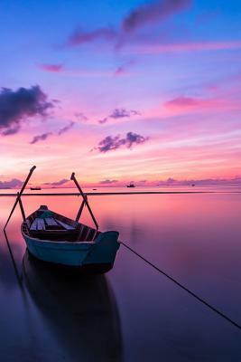 A Calm Sunrise: A Relaxing Morning on the Water. by Planners and Journals