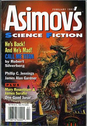 Asimov's Science Fiction, February 1997 by Gardner Dozois