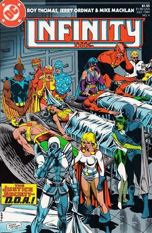 Infinity Inc. (1984-1988) #4 by Gardner F. Fox