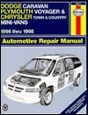 Dodge Caravan, Plymouth Voyager & Chrysler Town & Country Automotive Repair Manual by Haynes Publishing, John Harold Haynes