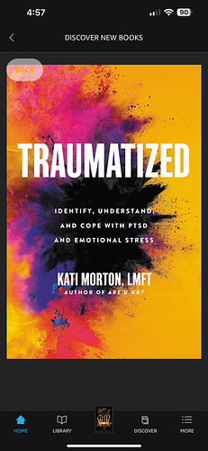 Traumatized: Identify, Understand, and Cope with PTSD and Emotional Stress by Kati Morton