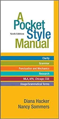 A Pocket Style Manual by Diana Hacker