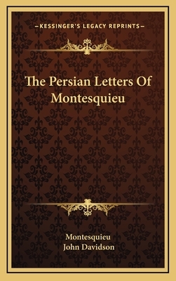 The Persian Letters of Montesquieu by Montesquieu