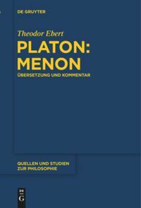 Platon: Menon: Übersetzung und Kommentar by Plato