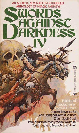 Swords Against Darkness IV by Ardath Mayhar, Poul Anderson, Gordon Linzner, Brian Lumley, Manly Wade Wellman, Jefferson P. Swycaffer, Andrw J. Offutt, Diana L. Paxson, Charles de Lint, Andrew J. Offutt, Tanith Lee, Charles R. Saunders, Orson Scott Card, Joey Froehlich