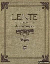 Lente by Jacobus Pieter Thijsse