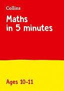 Letts 5-Minute Maths Mastery Age 10-11 by Collins Ks2, Collins UK