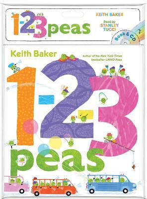 1-2-3 Peas [With Audio CD] by Keith Baker