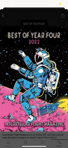 Interstellar Flight Magazine Best of Year 4 by Holly Lyn Walrath