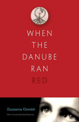 When the Danube Ran Red by Zsuzsanna Ozsváth