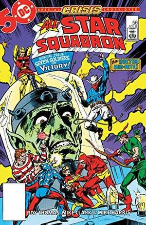 All-Star Squadron (1981-) #56 by Danette Thomas, Michael Harris, Mike Clark, Roy Thomas