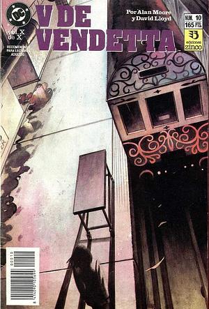 V de Vendetta #10 by Alan Moore, David Lloyd