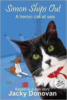 Simon Ships Out A heroic cat at sea. Based on a true story by Jacky Donovan