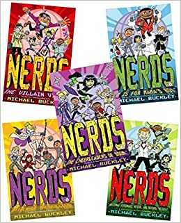 Nerds Series Collection Michael Buckley 5 Books Set (NERDS (National Espionage, Rescue, and Defense Society),M is for Mama's Boy,Attack of the Bullies, The Cheerleaders of Doom, The Villan Virus) by Michael Buckley