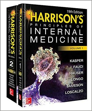 Harrison's Principles of Internal Medicine, Volumes 1 & 2 by Joseph Loscalzo, Anthony S. Fauci M.D., Dennis L. Kasper, Dan L. Longo, Stephen L. Hauser, J. Jameson