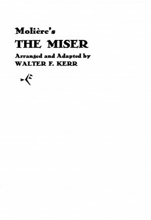 The Miser by Molière