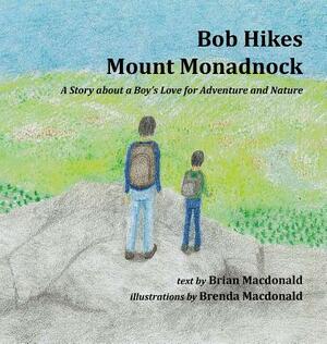 Bob Hikes Mount Monadnock by Brian MacDonald